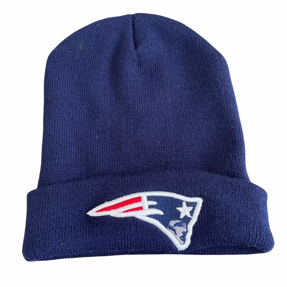 NFL New England PATRIOTS blue beanie - Picture 6 of 6